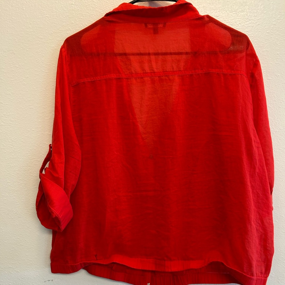 Torrid Lightweight Jacket With Collared Neckline - image 5